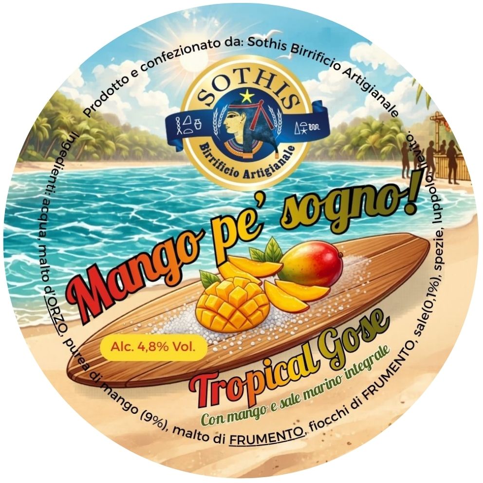 Medaglione Mango pe sogno circolare